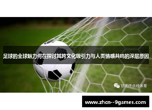 足球的全球魅力何在探讨其跨文化吸引力与人类情感共鸣的深层原因